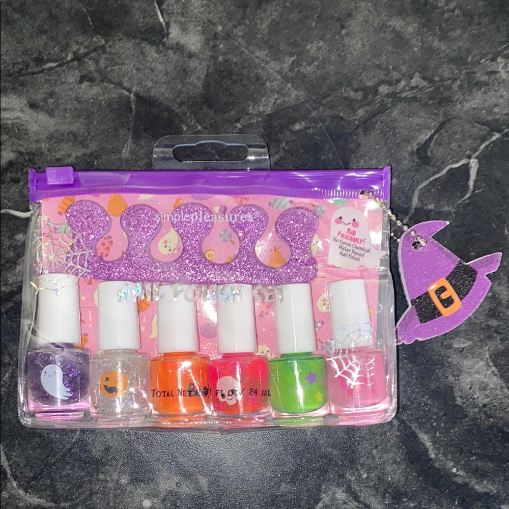 Simplepleasures Kid Friendly Halloween 👻 Nail Polish Set